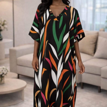 Luscious Dubai crepe fabric dress 