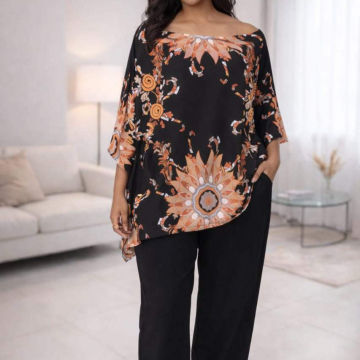 Crepe top and trouser