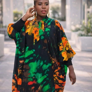 Luscious Dubai crepe fabric dress 